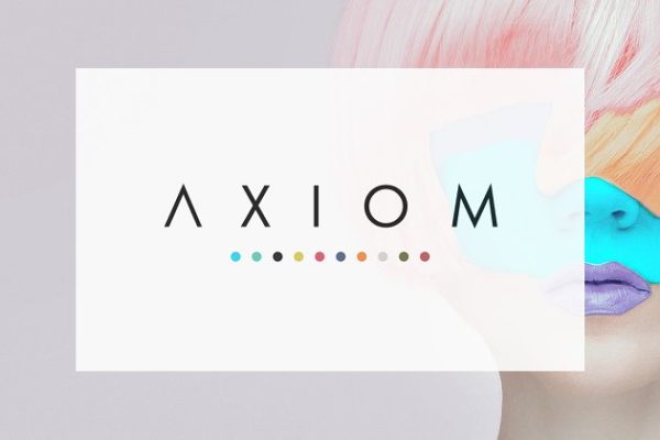 超简约 PPT 幻灯片模板 Axiom – Simple Presentation