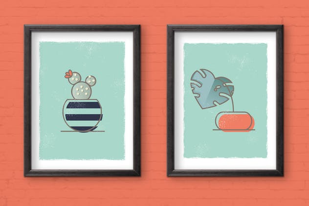 海报油墨印刷添加杂色效果AI图层样式 Poster Press – Screen-Print Creator插图(4)