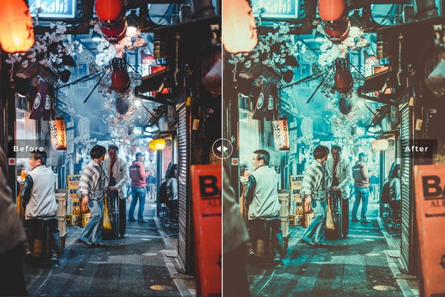 夜景照片后期处理调色LR预设 Night Life Mobile & Desktop Lightroom Presets插图(4)