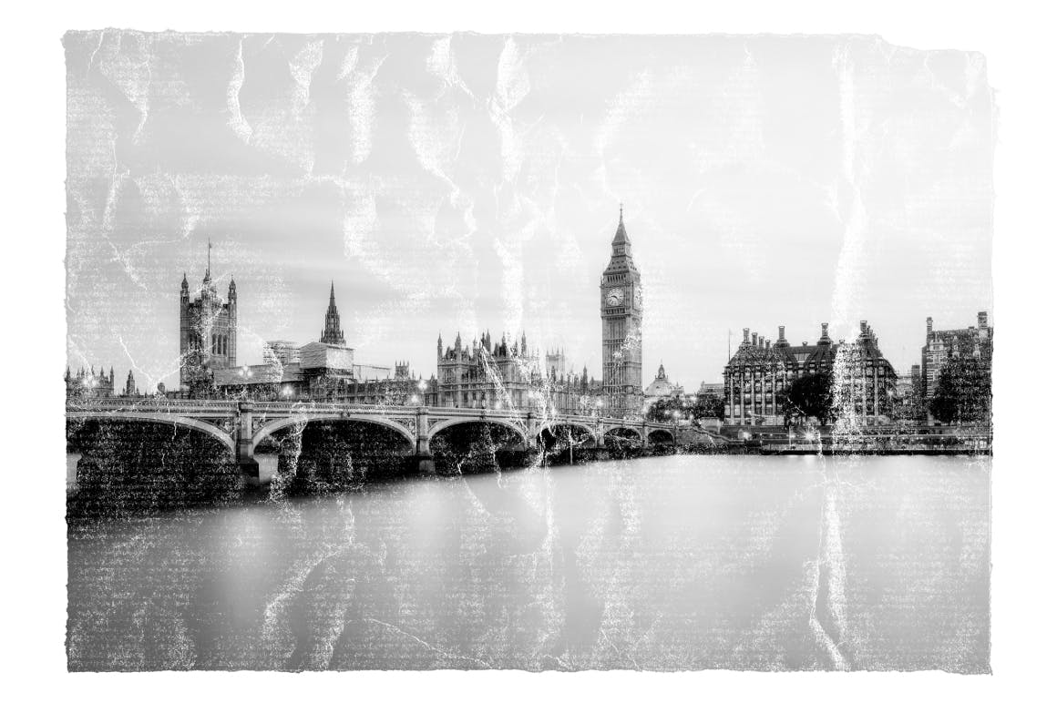 照片一键生成复古怀旧效果图层样式PSD分层模板 Vintage Photo Effects插图(7)