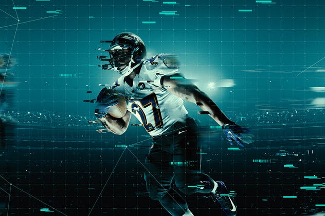 黑客极客充满科技感照片效果PS动作 Hacking Animation Photoshop Action插图(1)