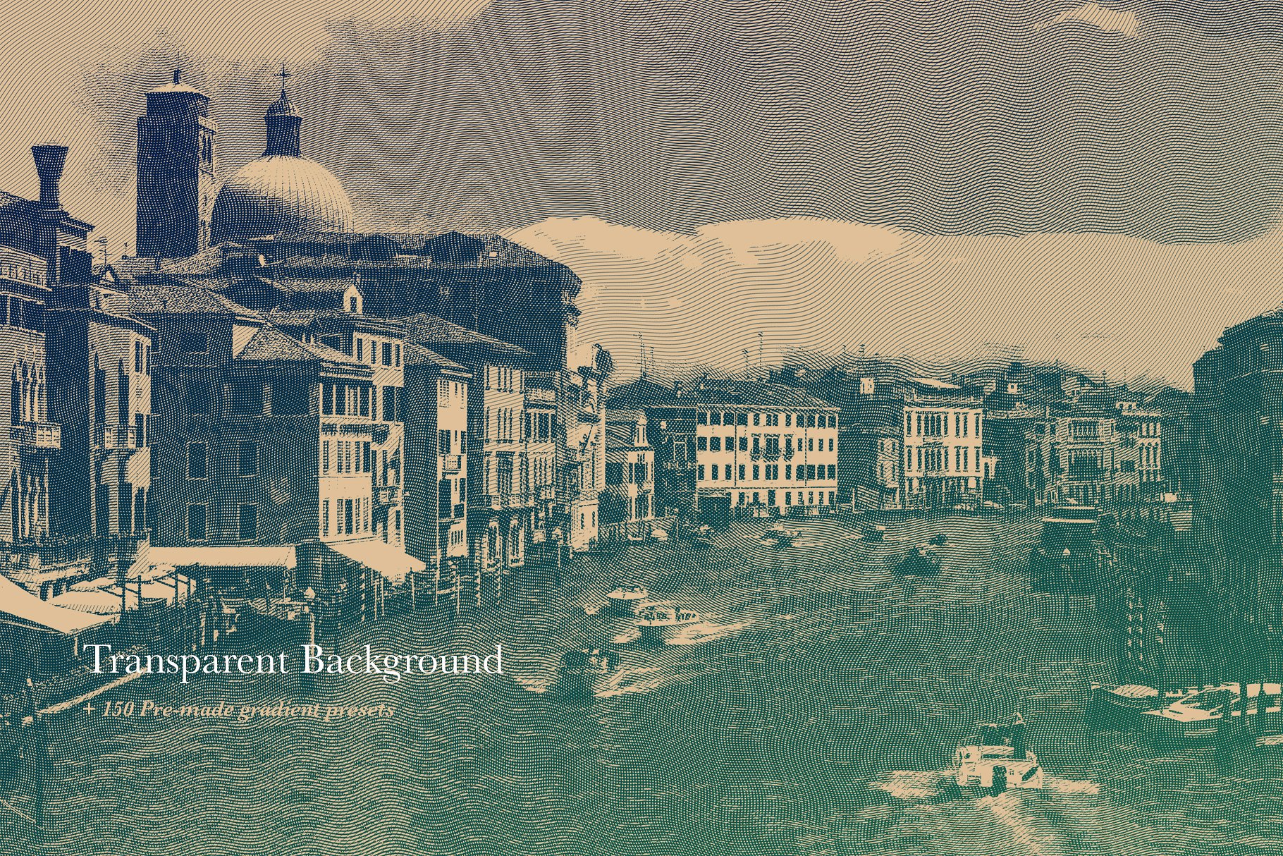 雕刻钱币凹版印刷风格照片效果处理PS动作 Engraving and Halftone Creator插图(5)