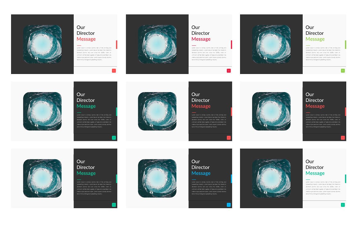 视觉新锐的创意PPT模板下载插图(5)