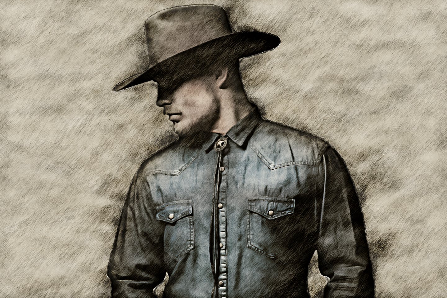 照片铅笔素描效果一键生成素材库精选PS动作 Light Sketch CS4+ Photoshop Action插图(3)