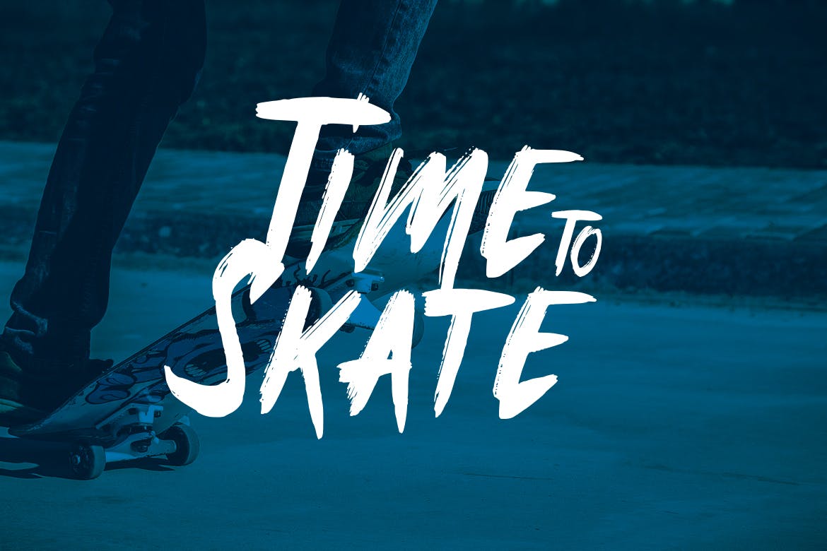 城市生活方式设计英文装饰笔刷字体素材库精选 Fellocity – Urban Brush Font插图(3)