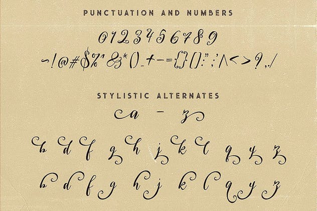 舞魅飞扬粗体手写英文字体 Kimberly Script Font插图(6)