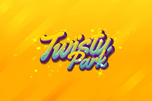 12种游戏主题AI文本样式for AI Game Logo Text Styles插图(9)