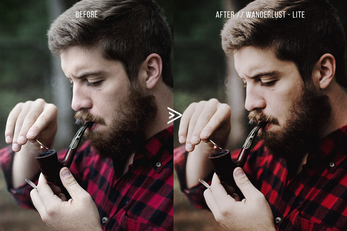 质感电影风格色调照片后期处理PS动作 Wanderlust Photoshop Action插图(6)