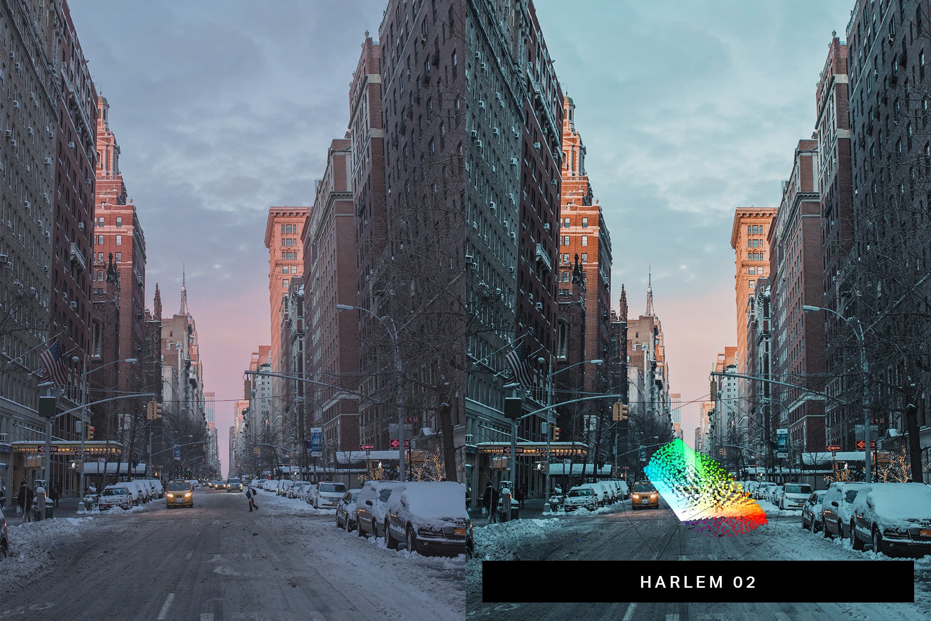 50款旅行照片Lightroom调色预设 50 Manhattan Lightroom Presets LUTs插图(3)