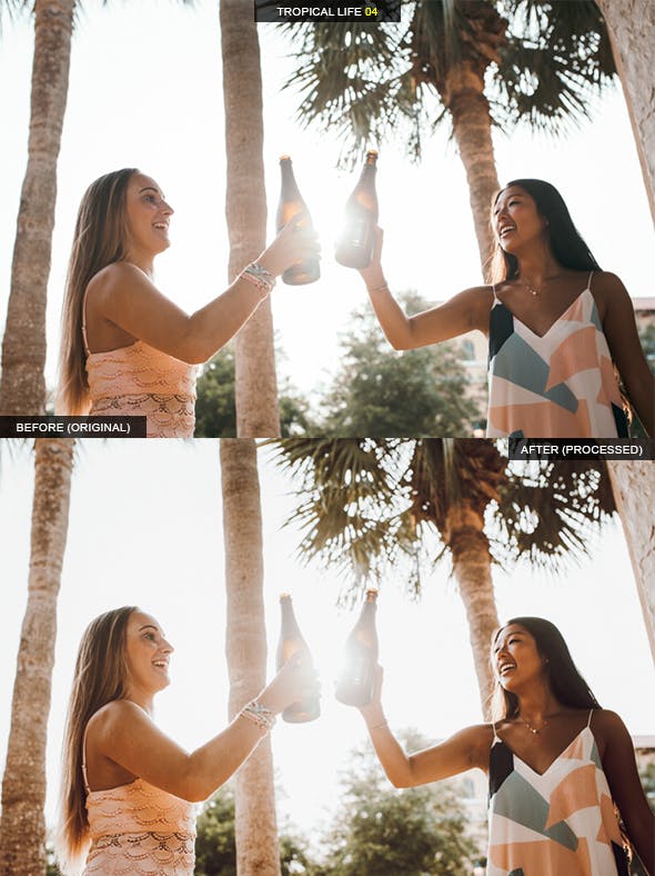 12款热带生活摄影LR调色滤镜预设 12 Tropical Life Lightroom Presets插图(4)