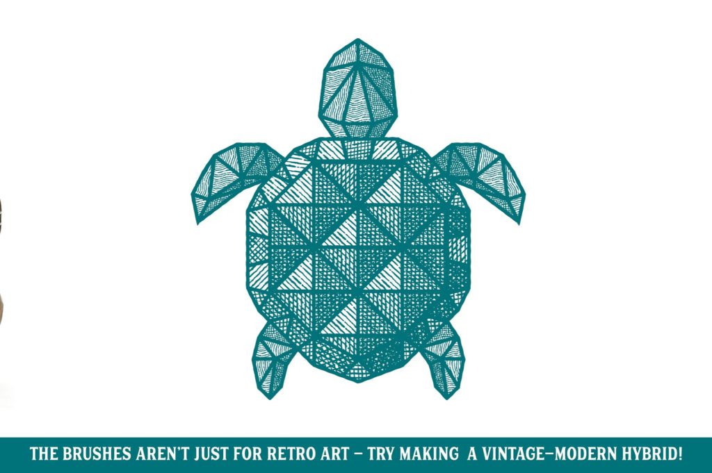 一组复古纹理画笔素材打包下载[ai,pdf]插图(7)