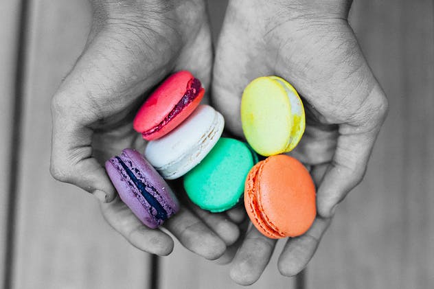 高级黑白&颜色增强调色滤镜PS动作 Selective Color Photoshop Action插图(3)