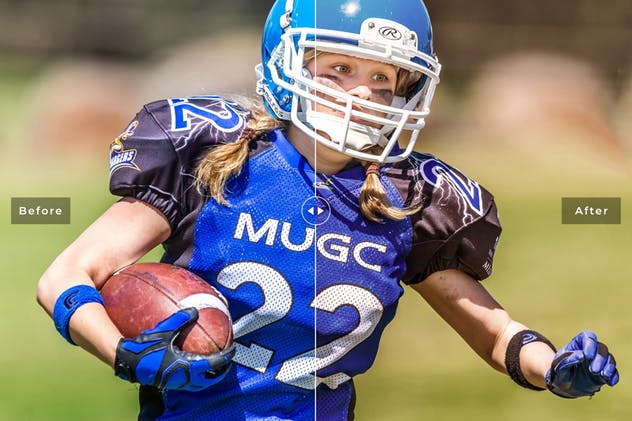 50款运动摄影照片后期处理LR调色预设 50 Sports Effect Photoshop Actions插图(7)