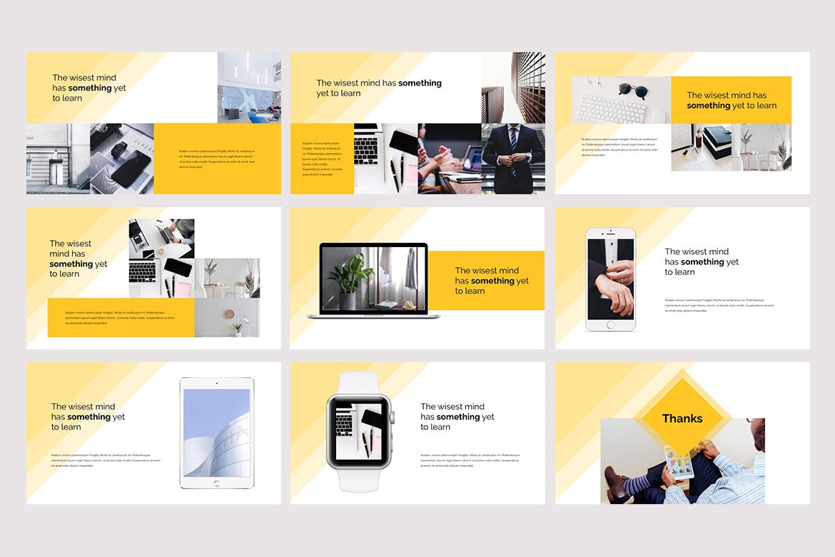 创意商业市场分析报告谷歌幻灯片模板 Allozy Business – Google Slides插图(3)