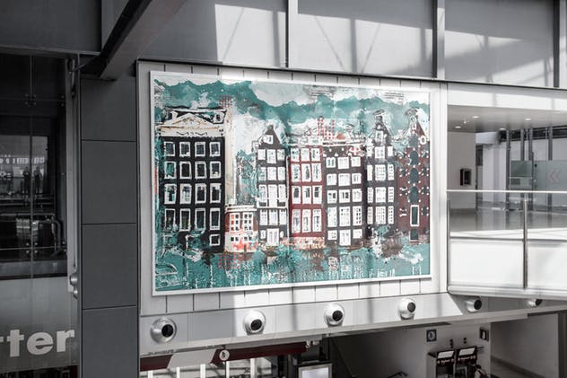 怀旧复古做旧混合艺术效果生成PS动作 Editorial Mixed Media FX Photoshop Add-On插图(4)