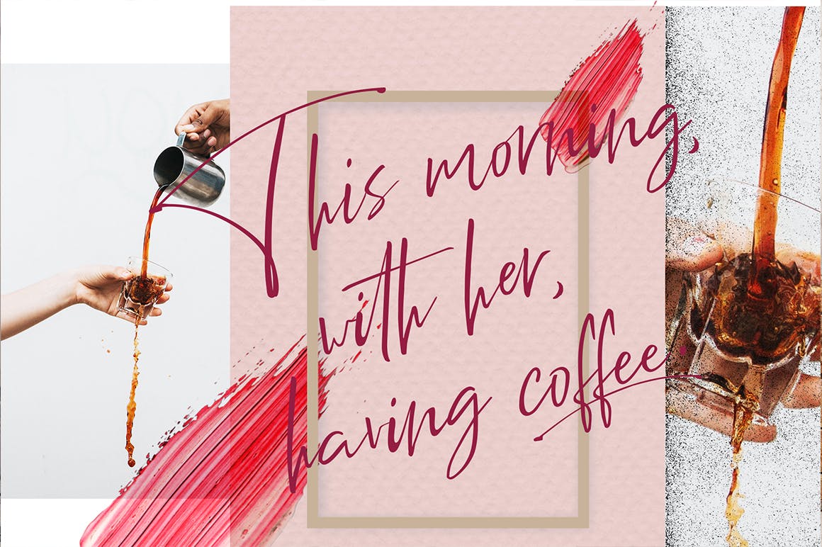 英文手写签名艺术字体 Relion Signature插图(4)