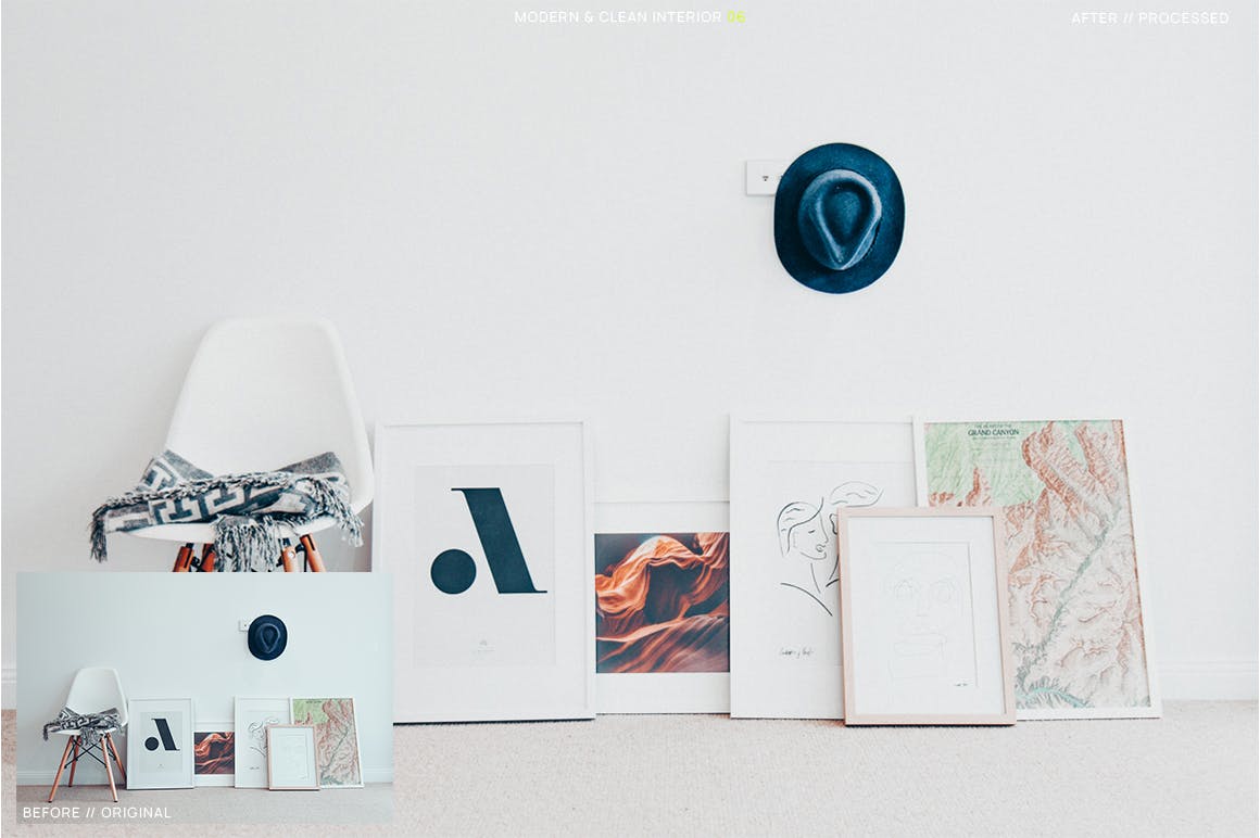 12款现代建筑&室内摄影后期LR调色预设 12 Modern & Clean Interior Presets + Mobile插图(6)