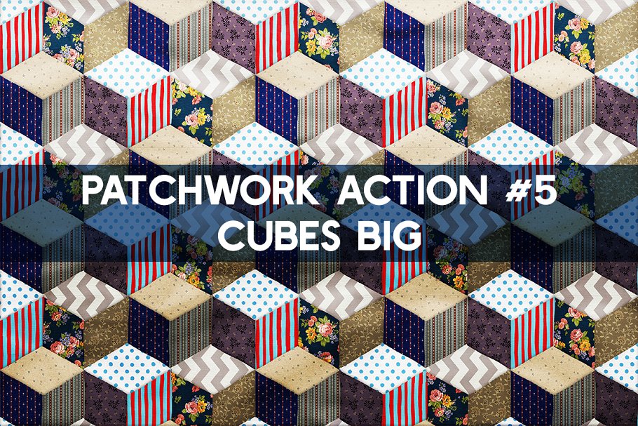 创意拼凑效果PS笔刷&图层样式合集 PATCHWORK Effect Photoshop TOOLKIT插图(10)