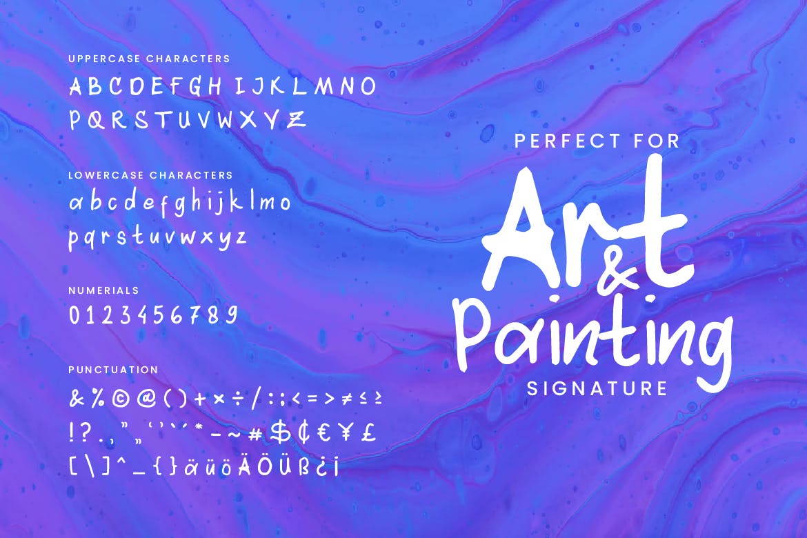 简约自然风格英文手写字体下载 Ink – Handwriting Font插图(1)