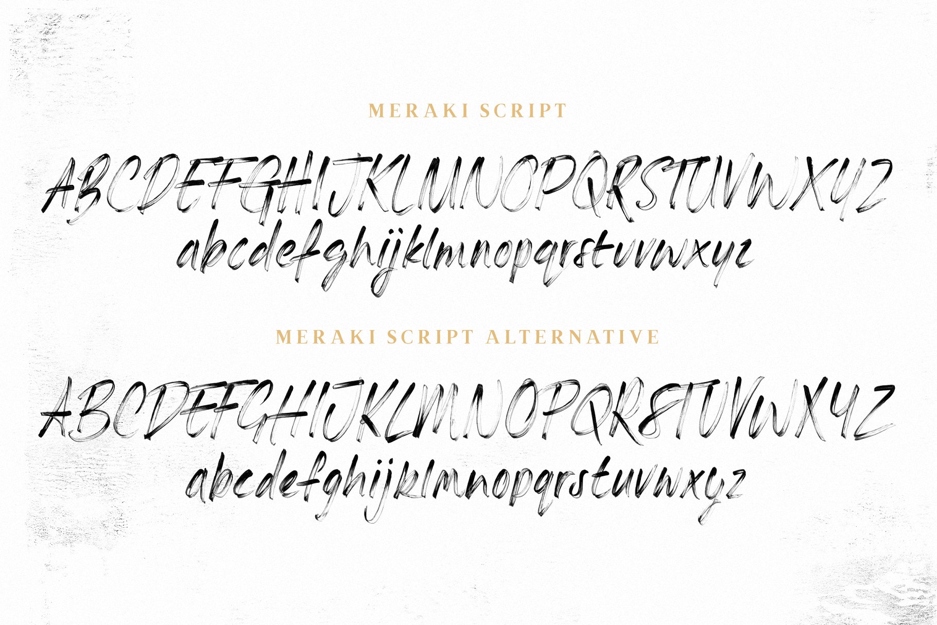手写SVG脚本英文马克笔字体 Meraki SVG Script Font插图(7)