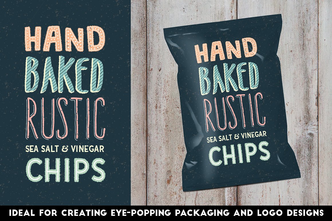 铅笔手绘风格图层样式 The Hand-drawn Pencil Type Tool Kit插图(1)