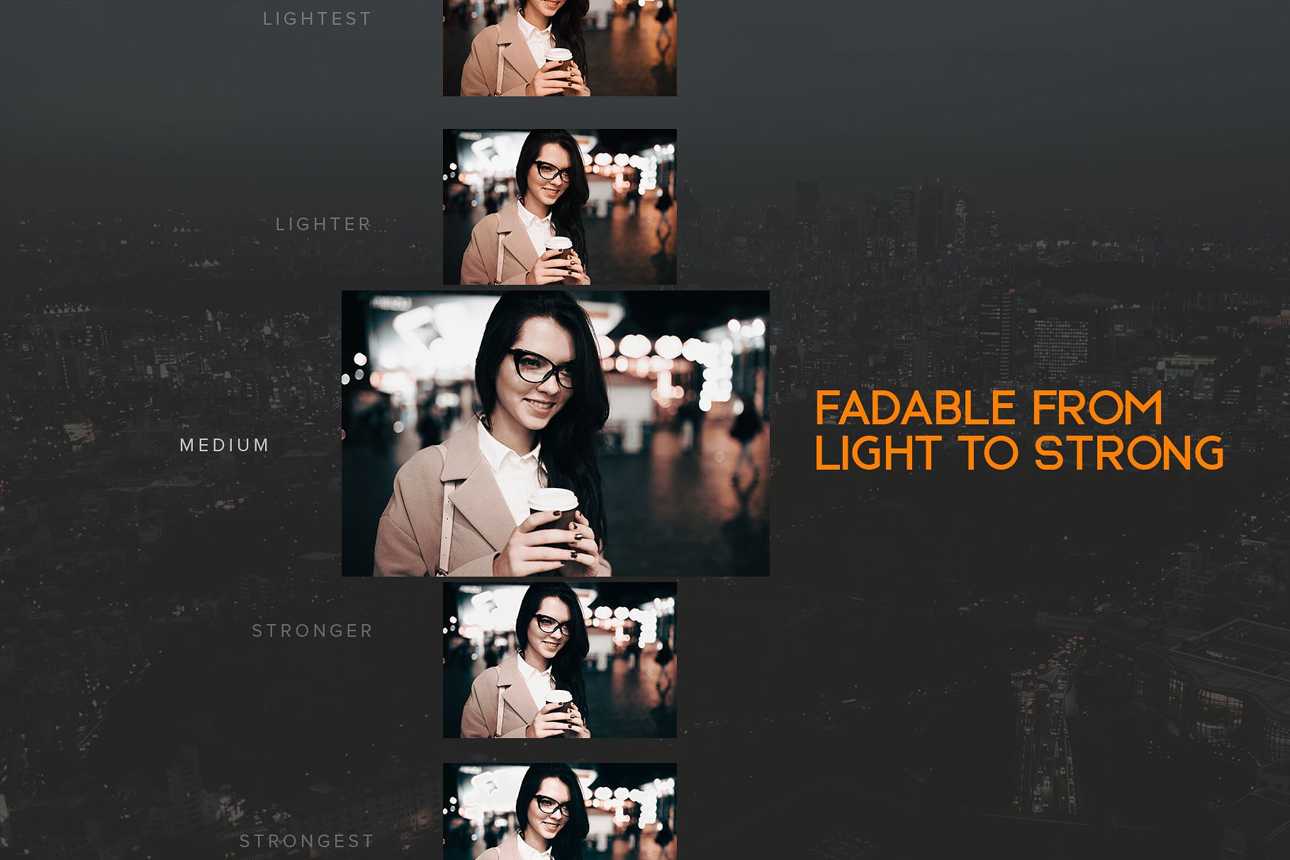 城市夜景及街拍人像照片后期处理滤镜LR预设 Urban Desaturated Lightroom Presets插图(2)