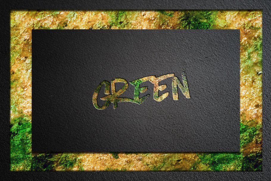 创意水彩金箔PS图层样式[1.1GB] Watercolor and Gold Layer Styles PS插图(16)