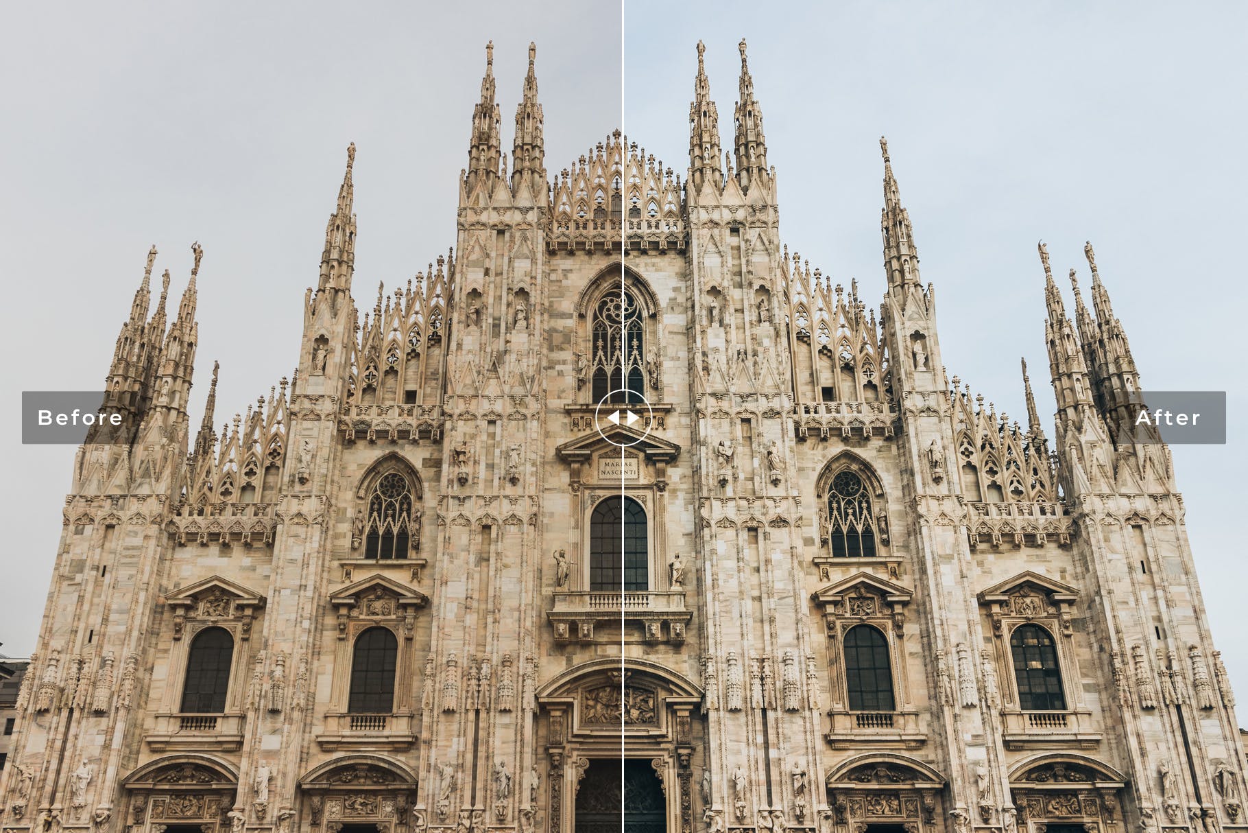 旅游街景拍摄后期处理暖色系调色LR预设 Verona Mobile & Desktop Lightroom Presets插图(2)