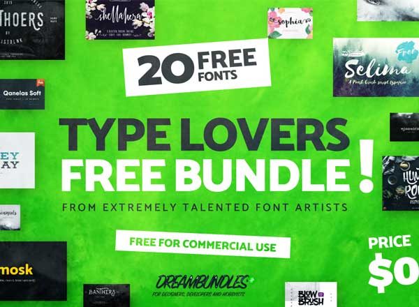 手写英文字体包下载 20 Whopping Fonts