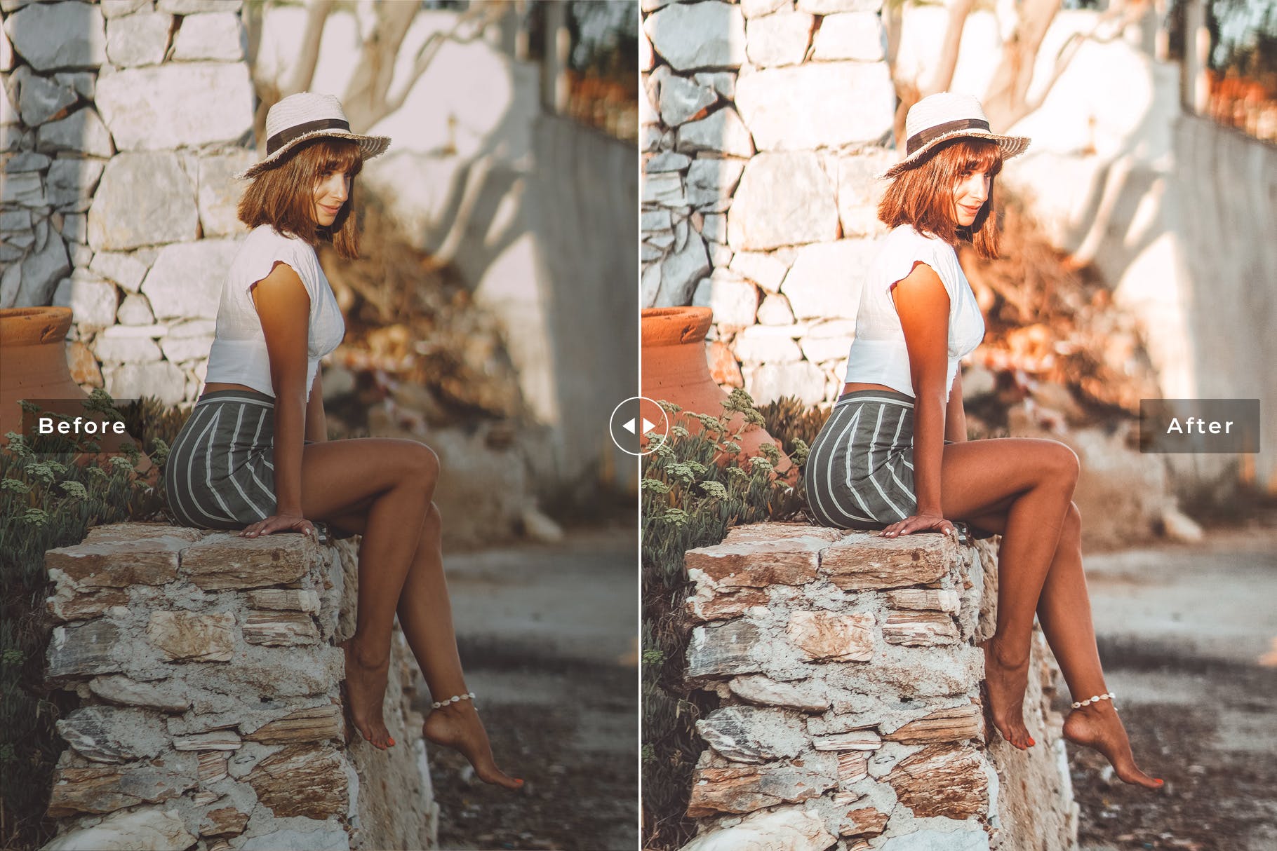 人物肖像摄影高端调色滤镜Lightroom预设 Fresh Mobile & Desktop Lightroom Presets插图(5)