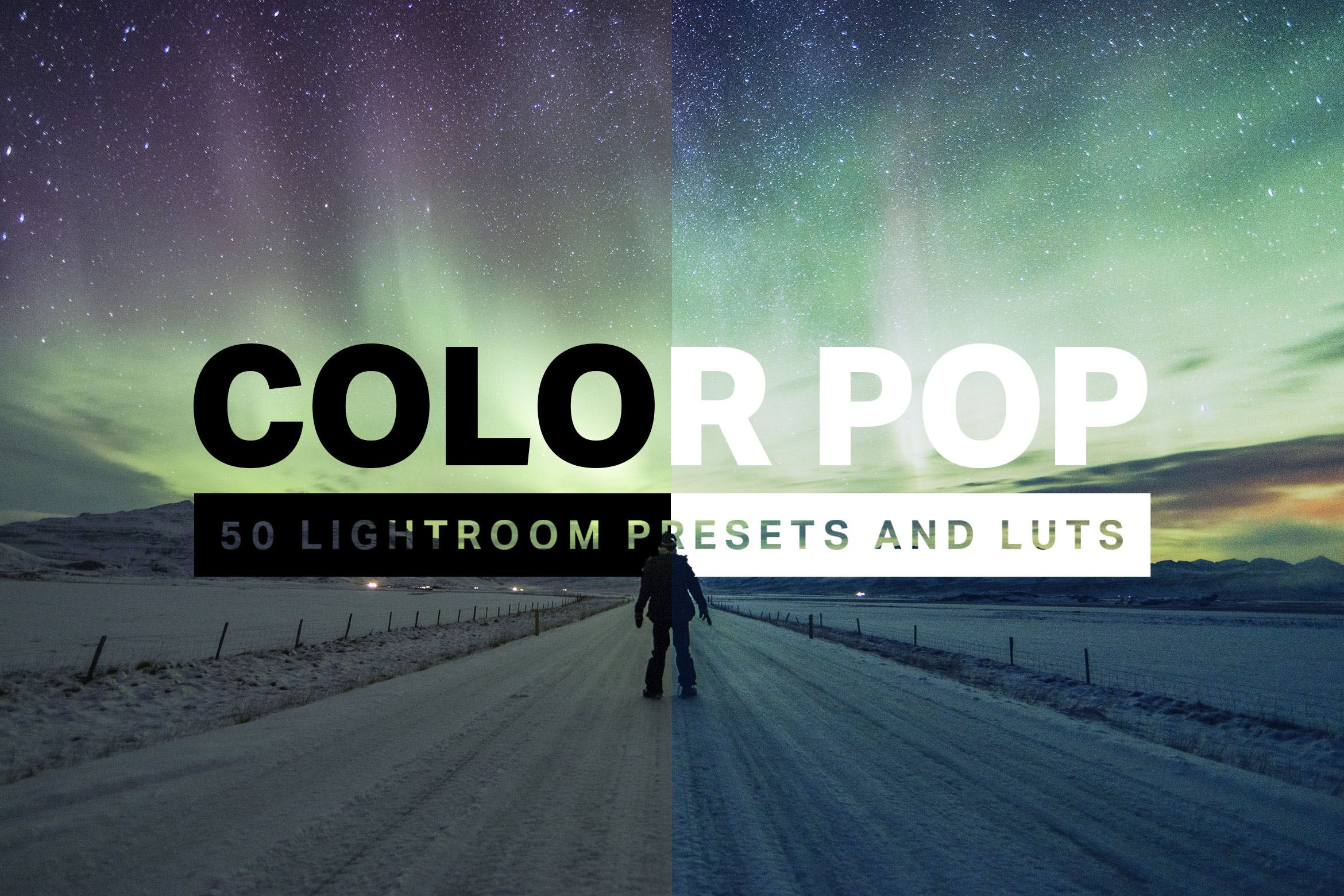 50种流行色色调照片滤镜素材库精选LR预设 50 Color Pop Lightroom Presets and LUTs插图