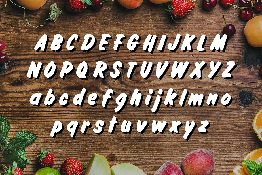 经典招牌写作手写脚本字体 Grocery Brush & Hand (PLUS Extras)插图(3)