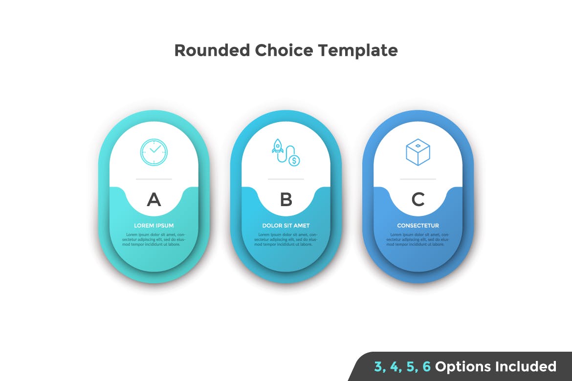 信息图表解决方案矢量图形设计素材包v23 Infographic Solutions. Part 23插图(6)
