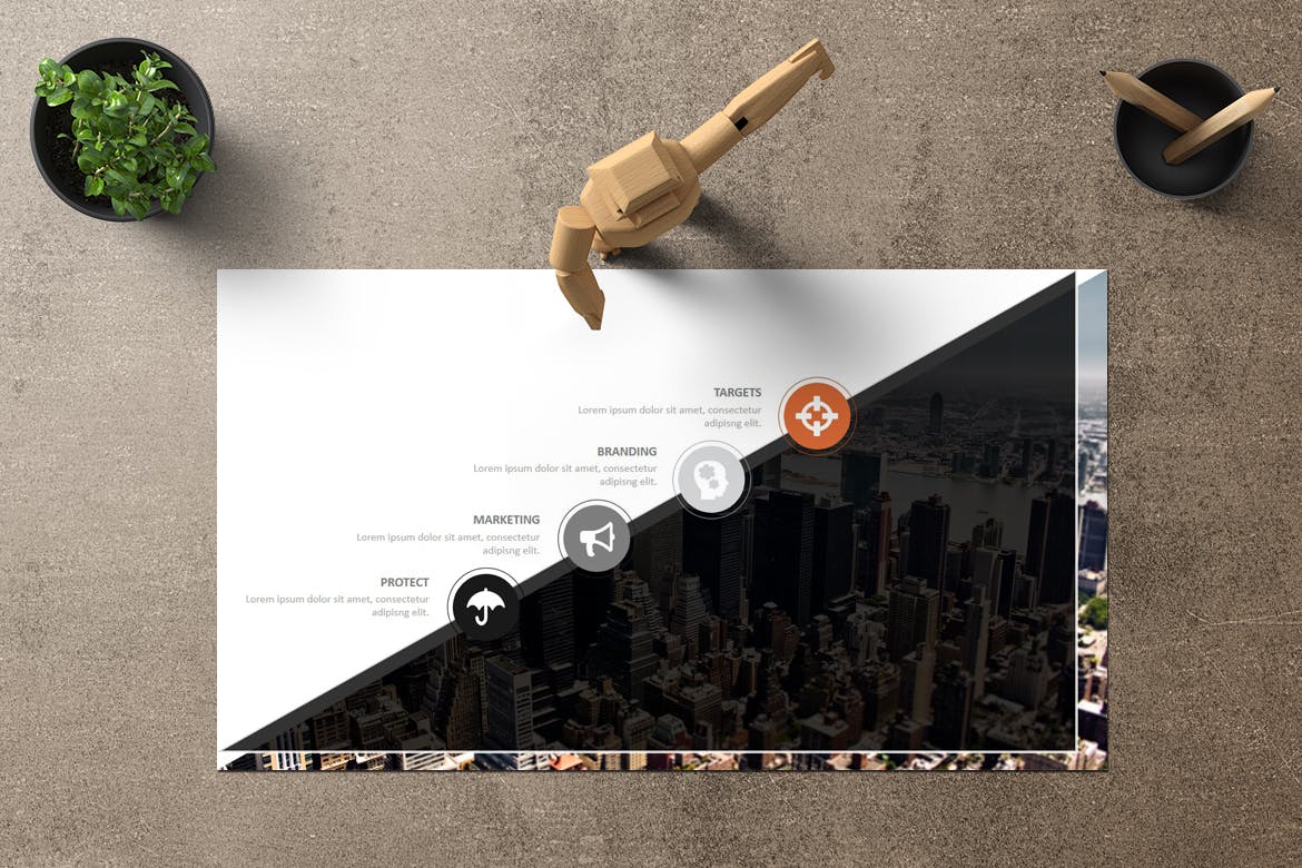 简约设计风格多用途企业素材库精选Keynote模板设计模板 Kanor – Keynote Template插图(2)