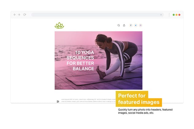 50个AI渐变双色调PS动作 50 AI Gradient Duotone Actions插图(4)