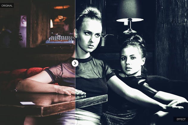 黑色调艺术照片后期处理调色滤镜PS动作 Dark Photography Photoshop Actions插图(3)