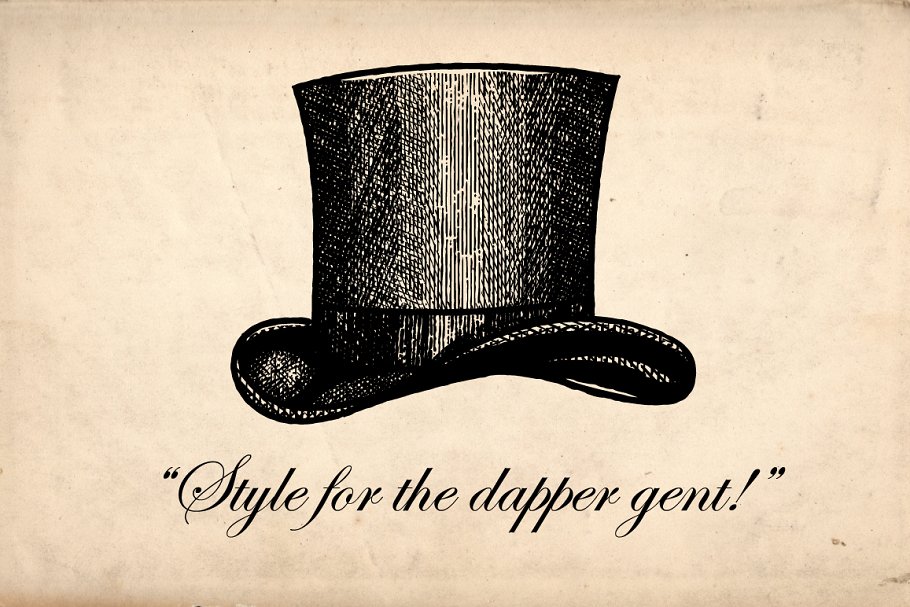 复古雕刻线条图案纹理AI图层样式 Vintage Engraved Patterns插图(2)