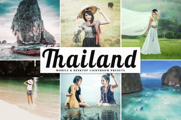 哑光暖色调的乡村摄影LR预设下载 Thailand Mobile &amp; Desktop Lightroom Presets