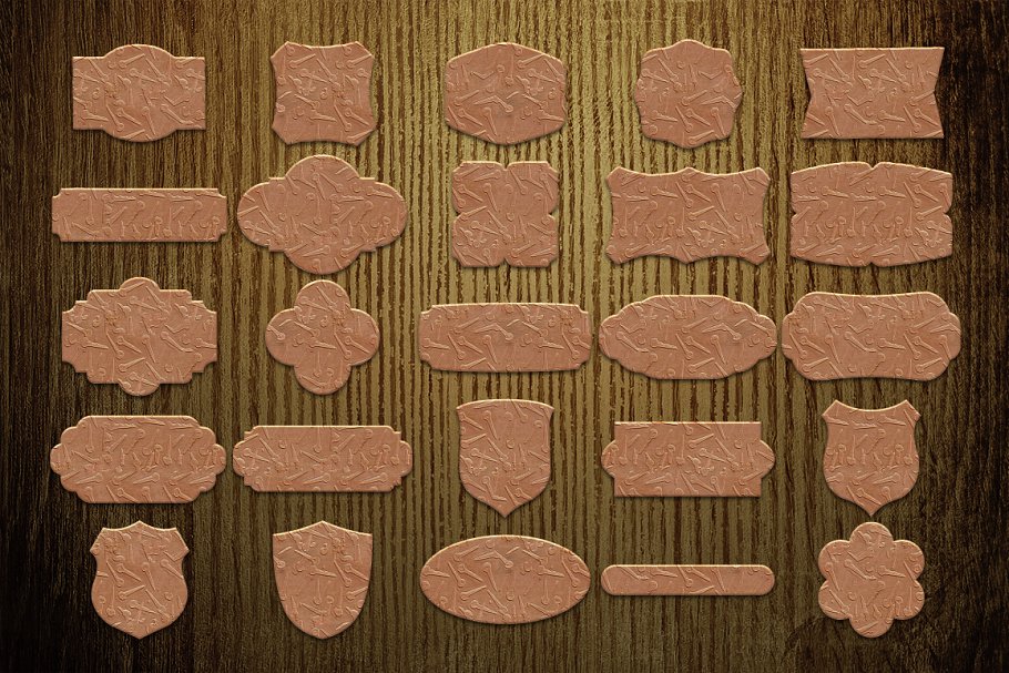 金属冲压效果PS图层样式 Metal Stamping Effect For Photoshop插图(4)