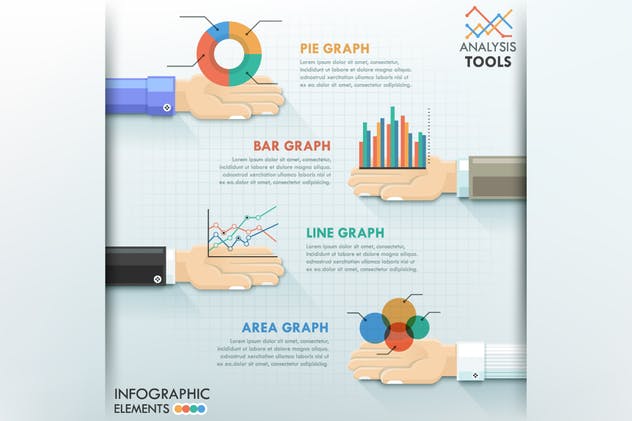 团队协作团队建设信息图表矢量素材 Teamwork Infographics插图(2)