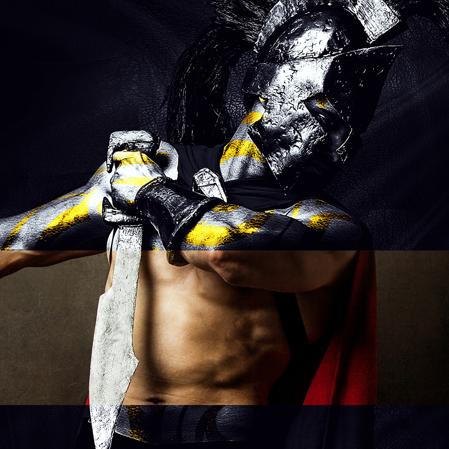 给皮肤添加金属效果艺术PS动作 Professional Skin Art Photoshop Action插图(7)