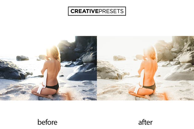 一款橙色暖色系的照片调色LR预设 Orange Lightroom Mobile Preset插图(4)