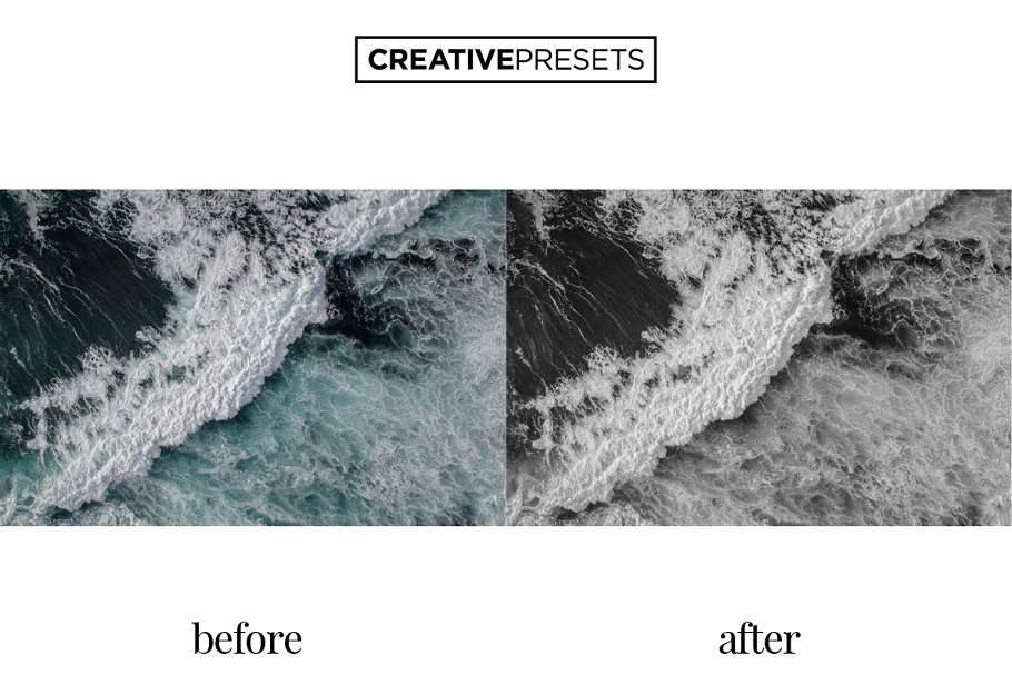 黑白胶片效果调色LR预设 Rich B&W Lightroom Presets插图(4)