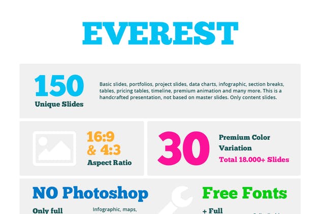 18000+页多用途商务企业主题Keynote幻灯片模板 Everest Business Keynote Template插图(1)