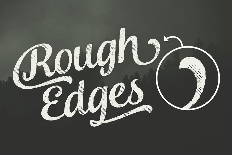 磨损怀旧色调字体效果PS样式 Old Tones插图(5)