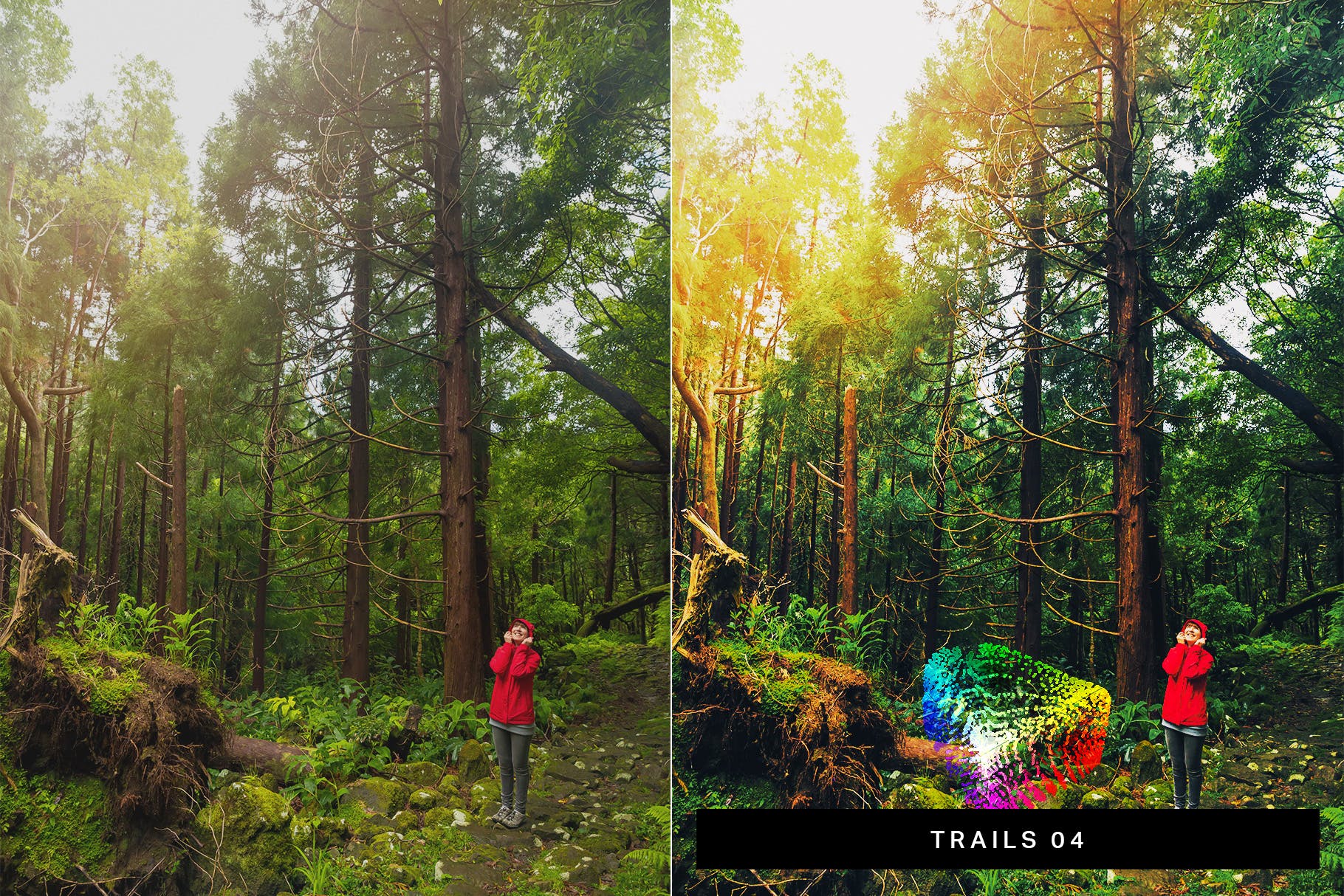 50个徒步风景摄影效果处理LR预设合集 50 Hiking Lightroom Presets and LUTs插图(5)