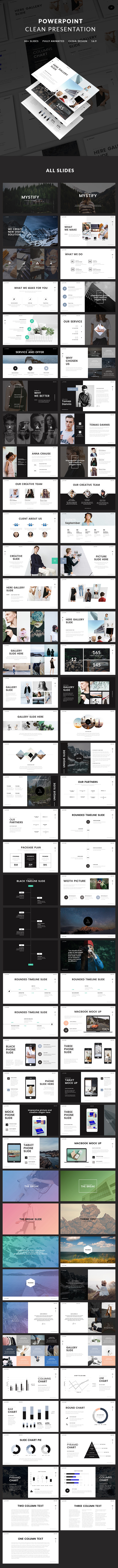 精品 PPT 模版素材 Mystify Presentation(含PPT和PPTX两种格式)插图