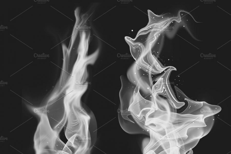 烟雾水墨风格Photoshop笔刷插图(7)