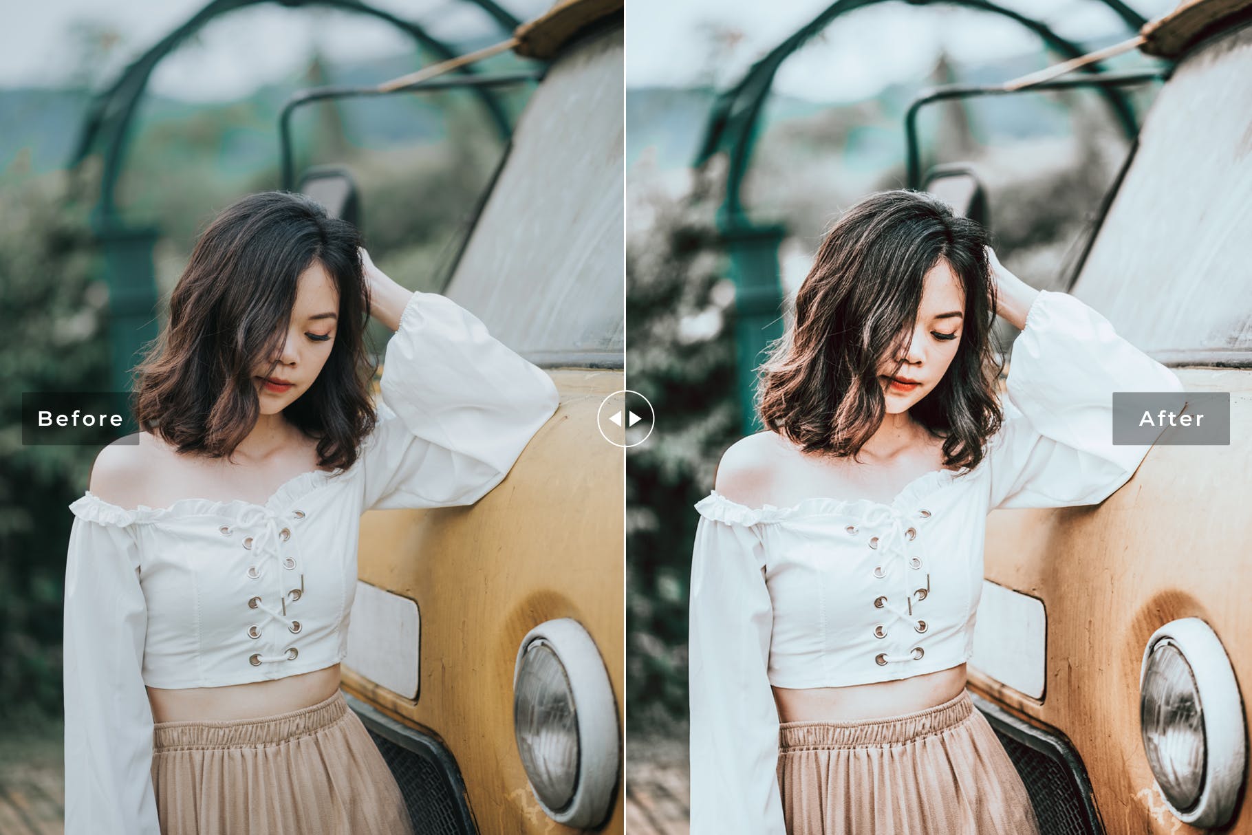 柔和平滑明亮的照片后期特效处理LR调色预设 Soft Bright Mobile & Desktop Lightroom Presets插图(1)