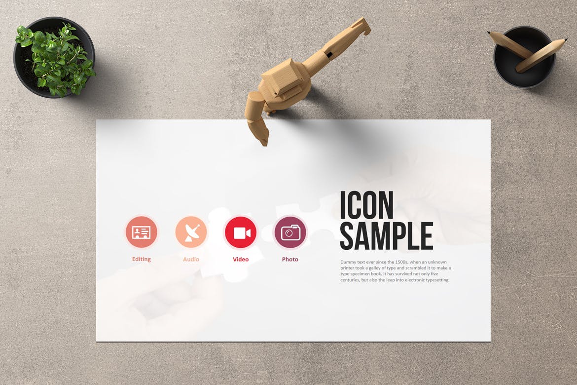 创意设计公司素材库精选Keynote模板设计模板 Madumongso – Keynote Template插图(4)